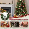 COSTWAY 240 cm umelý vianočný stromček s osvetlením pre Náhľad obrázku produktu 7