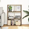 vidaXL Libreria divisoria in rovere Artisan 69,5x29x103,5 Anteprima dell’immagine prodotto 3