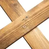 BOOGARDI Steckzaun Holz Dunkelbraun 20 x 59,5cm · 4er Set Produktbild-Vorschau 8