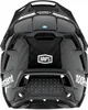 Kask pełnotwarzowy 100% Aircraft 2 Carbon, czarno-biały, Podgląd zdjęcia produktu 3