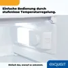 Exquisit Kühlschrank KS16-4-HE-040E inoxlook | Nutzinhalt: Produktbild-Vorschau 9