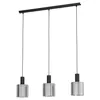 Lustre Eglo 98753 GOROSIBA E27 3x40 W noir Voir les images du produit 1