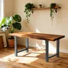 Set di 2 gambe per tavolo in acciaio laccato Wiltec 60x72 Anteprima dell’immagine prodotto 11