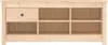 vidaXL Botník 110x38x45,5 cm borovicový masiv Náhled obrázku produktu 3