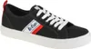 A single black sneaker with white laces and red and blue accents on a white background. Náhľad obrázku produktu