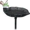 Relaxdays Vogeltränke Gusseisen, Deko Gartenstecker, H x B Produktbild-Vorschau 1