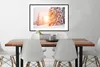 MuchoWow® Gerahmtes Poster Sonne - Bäume - Schnee 90x60 cm Produktbild-Vorschau 3