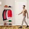 Věšák na oblečení Relaxdays z bambusu, rozměry: 164 x 78 x Náhled obrázku produktu 3