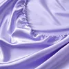 Doppelbett-Set aus lila Seidensatin – r Komfort mit Produktbild-Vorschau 4