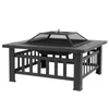 FCH Feuerstelle 82 x 82 x 52CM  mit Grillrost & Grillzange Produktbild-Vorschau 9