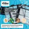 vhbw 4x Filterpad Ersatz für Dolphin 9991468-ASSY für Produktbild-Vorschau 3
