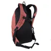 The back view of a pink and black sport-trekking rucksack against a white background. Produktbild-Vorschau