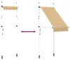 Vidaxl Canopy manual ausziehbar 100 cm gelb und blaue Voir les images du produit 8