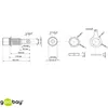 Wentronic Cinch Buchse zur Gehäusemontage mit Isolation und Produktbild-Vorschau 5
