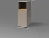 Armoire moyenne Livinity Timavo Grège 30x74.5cm avec porte Voir les images du produit 3