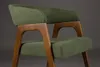Dutchbone Adamello Esszimmerstuhl Grün - 2 er Set Produktbild-Vorschau 5