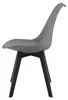 Sedia MARK - grafite / gambe nere x 4 Anteprima dell’immagine prodotto 10
