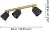 COTORRO Spot - L84 x B14,5 x H23 cm - braun, schwarz - Produktbild-Vorschau 4