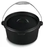 Grillmeister Dutch Oven Gusseisen Topf 4.2L 4-teilig Grill Produktbild-Vorschau 3