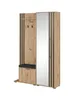 MOEBLO Flurgarderobe JOHN – Kompaktgarderobe mit Produktbild-Vorschau 4