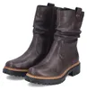 Rieker  Damenschuhe Stiefel Gefüttert Braun Freizeit Produktbild-Vorschau 16