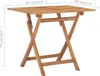 vidaXL 5-tlg. Garten-Essgruppe Klappbar Massivholz Teak Produktbild-Vorschau 7