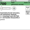 Reyher  Gewindefurchende Schr. DIN 7500 geh. C M3,5x8-Z vz Produktbild-Vorschau 1