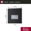 Paulmann LED Wandeinbauleuchte Edge Produktbild-Vorschau 4