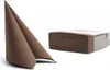 50 Servietten Softpoint  38x38cm braun Produktbild-Vorschau 1