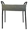 Holzkohlegrill Standgrill Höhenverstell 56x25x57 cm Produktbild-Vorschau 6
