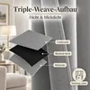 Rideau séparateur de pièce extra large avec crochets pour Voir les images du produit 10