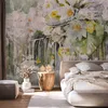 Vlies Fototapete - Wild Moment 350x256 cm Blumen Produktbild-Vorschau 1