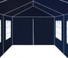 vidaXL Gartenzelt 3 x 12 m Blau Produktbild-Vorschau 2