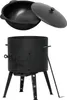 Ø40cm Uchag 2mm Stahl 12L Kazan Gusseisen mit Dekel Produktbild-Vorschau 10