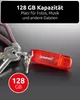 Intenso USB-Stick Rainbow Line - 128 GB, Rot Produktbild-Vorschau 12