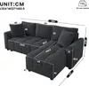 STILVORA 3-Sitzer Sofa 204x127x82.5cm Wandelbares Produktbild-Vorschau 7