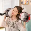 Lange Katze Maskottchen Kuscheltier Plüsch Puppe Kätzchen Produktbild-Vorschau 8