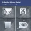 VILSTEIN Hänge WC Spülrandlos I Wand WC I Tiefspüler I Produktbild-Vorschau 8