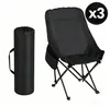 3er-Set Faltstuhl Strandstuhl Campingstuhl - Angelstuhl & Produktbild-Vorschau 1