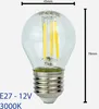 LED Lampe Filament 12 VDC 12VAC 1 Watt E27 3000K Warmweiß Produktbild-Vorschau 2