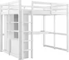 Lit mezzanine 140 x 200 cm avec bureau, éclairage LED et Voir les images du produit 6