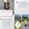 SOTECH Pfostenverbinder-Set 100 x 100 mm schwarz – 4x Produktbild-Vorschau 5