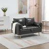 Sofa 'Sysmä' 2-osobowa rozkładana z poduszkami Podgląd zdjęcia produktu 1