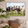 MuchoWow® - Leinwandbilder - Kühe - Weide - Tiere - Natur - Produktbild-Vorschau 2