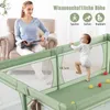 COSTWAY Baby-Laufstall, Spielgitter für Kleinkinder mit Produktbild-Vorschau 2