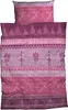 Casatex Bettwäsche Indi" pink-lila 1x 155x220 cm + 1x 80x80 Produktbild-Vorschau 1