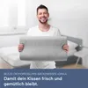 2er Set Kissenbezüge für Orthopädisches Nackenkissen GRAU, Produktbild-Vorschau 2
