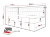 MIRJAN24 Boxspringbett Gold Junior 3 100x200, Einzelbett Produktbild-Vorschau 8