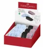 FABER-CASTELL Radierer Sleeve Mini New Ha. Farben 24x Produktbild-Vorschau 4