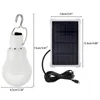 2STK LED Solar Lampe Glühbirne 3W Solarleuchte Campinglampe Produktbild-Vorschau 8